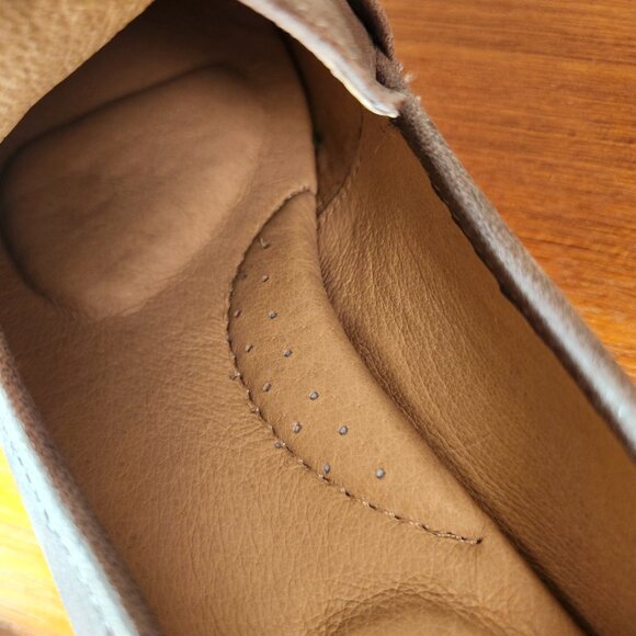 Sofft Leather Loafers Patent Pending Gray Women (8.5) - Picture 11 of 15